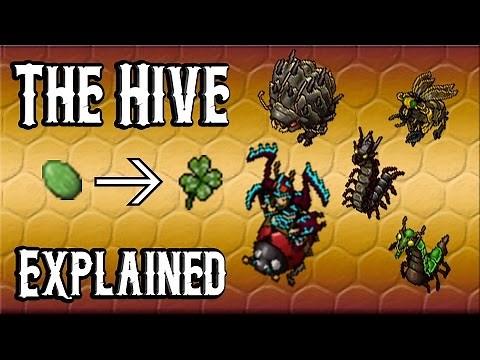 [TibiaTome] The Hive Explained! Task & Gooey Masses + Rare bosses