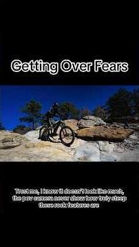 Getting over the fears. #mtb #mountainbike #emtblife #rockytrail #mtbbike #gopro #mountains #epic