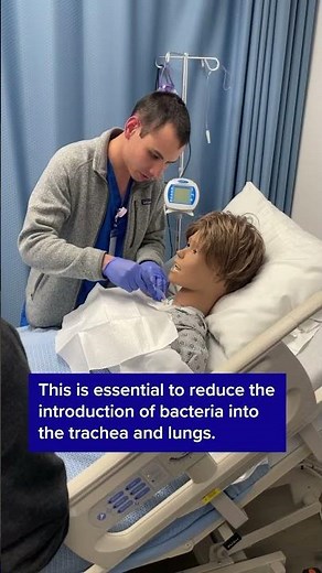 Nursing students dive into the fundamentals of tracheostomy care!