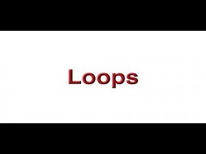 Unit 3: Loops