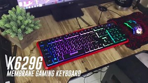 1.4K views · 25 reactions | K629G MEMBRANE GAMING KEYBOARD | Number One Store | Facebook