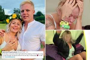 Don’t Tell The Bride groom branded ‘worst ever’ for making bride sleep in a tent the night before their wedding