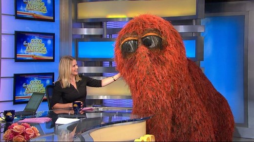 Are George Stephanopoulos and Mr. Snuffleupagus Related?
