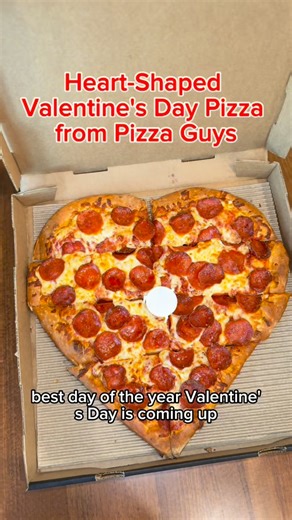 Dubbs | Dallas Foodie | When I saw @pizzaguysofficial was doing a Valentines Day heart shaped pizza. I had to pull up and check them out. ❤️🔥 They've been open... | Instagram