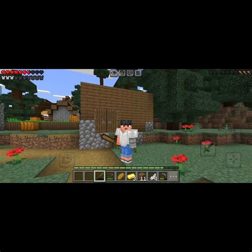 first'🔥 Day in Minecraft⛏️#shortvideo