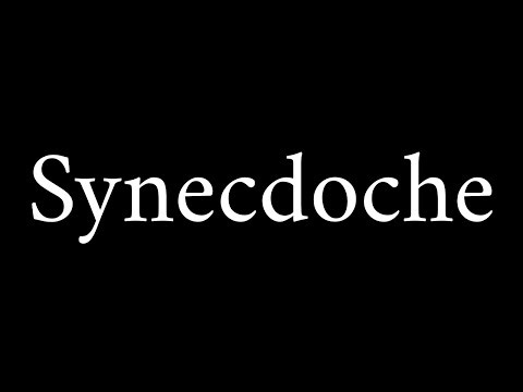 How to Pronounce Synecdoche (CORRECTLY)