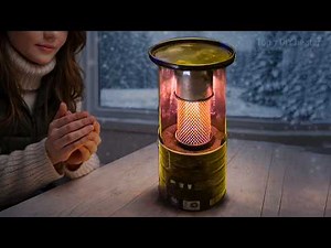 No Gas, No Wood 🔥!! Top 7 ideas diy stove heats for free all winter