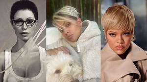 Stars tragen Pixie Cut