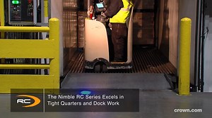 2.4K views · 44 reactions | Crown's RC Series offers a compact, maneuverable solution with outstanding ergonomics, comfort and ride control. Its FlexRide Suspension System offers shock and vibration protection and adjusts to support operators of all sizes. According to one United States Cold Storage operator, "It's a nice comfortable ride." https://bit.ly/2oB8q7f | Crown Equipment Corporation | Facebook