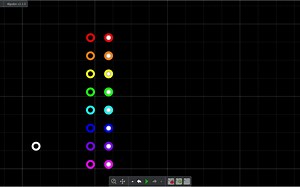 [Algodoo]教学1：会随系统时间变大变小的绘图器
