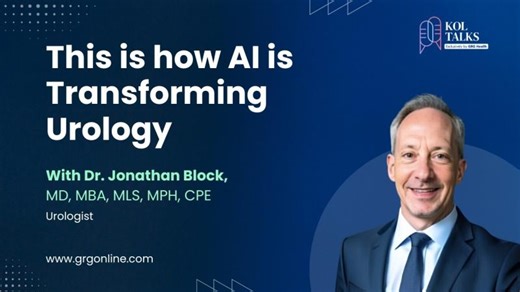 AI in Urology: Clinical Insights with Jonathan Block, MD | GRG Health posted on the topic | LinkedIn