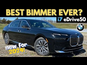 2024 BMW i7 eDrive50: the ULTIMATE Luxury EV!