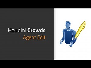 Tweaking your character's pose (Agent Edit) | Crowds in Houdini
