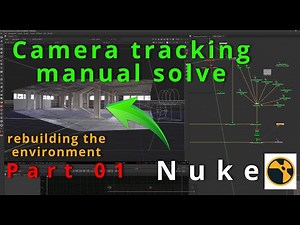 Camera Tracking #nuke #modelbuilder