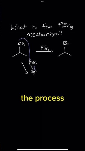 PBr3... mechanism? #orgo