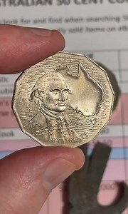 Captain Cook Fifty Cent Coin A Coin Hunt #captaincook #50c #hunt #Australia #History #fun #nice #goodvibes | Coin collecting detecting