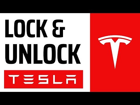How to LOCK and UNLOCK Tesla Doors While INSIDE Tesla Model Y and Model 3 - Quick Guide (2024)
