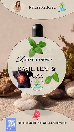 ⬇️Basil tea: More than just a refreshing drink ☕️. Did you know that boiling basil leaves releases eugenol, a potent compound that combats acidity and gas? As you feel that first hint of discomfort, a basil brew might be just what you need. 🌿 The reason? Eugenol in basil works to balance the acid within the stomach, providing quick relief. This isn’t just age-old wisdom; it’s backed by modern science too. This aromatic herb isn’t just about flavor; it’s a powerhouse of health benefits. Next tim