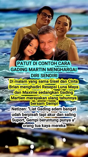Walaupun gading Martin sudah bercerai dengan Gisel tapi hubungan silaturrahmi masih terjalin dan tidak mengumbar aib mantan istri #trendingreels #trendingtopik #viral #reel #fyp | Thia Ukky