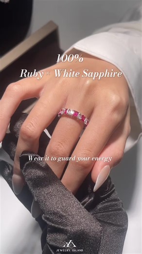 Exploring Ruby and White Sapphire Ring Designs