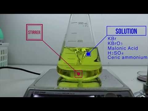 【真夜中の実験室】Vol.8 BZ 反応 [化学実験]