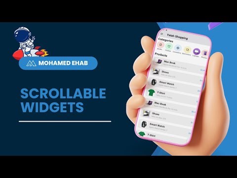 🌀 Flutter Scrolling Basics (Part 1) – SingleChildScrollView, ListView.builder, & ListView.separated