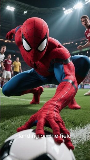 Spider-Man Scores Goal in World Cup Final!