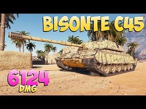 Bisonte C45 - 5 Kills 6.1K DMG - Effective! - World Of Tanks