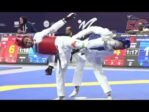 INDIA 🇮🇳 VS NIGERIA 🇳🇬 Female u49kg World Taekwondo Championship Baku 2023 #india #taekwondo #tkd
