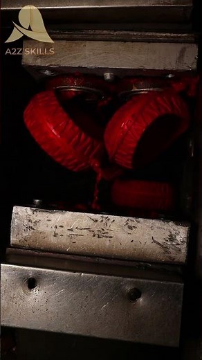 FULL PROCESS OF MAKING OF A RED BICYCLE TYRES || A2Z SKILLS #advancedmanufacturing #aimanufacturing