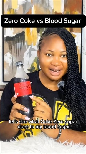 What Coke Zero Did to My Blood #accuchek #accuchekglucometer #diabetesawarenessmonth