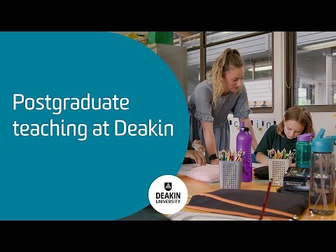 Postgraduate teaching at Deakin
