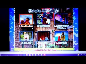 SESAME STREET- The Best of Elmo Menu Fail!