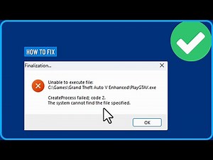 How to fix Unable to Execute File error in GTA 5 Enhanced FitGirl Repack (2025)