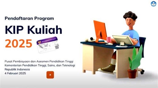 Syarat Pendaftaran KIP Kuliah 2025, Akses Kip-kuliah.kemdikbud.go.id untuk Daftar Akun - Tribunnews.com
