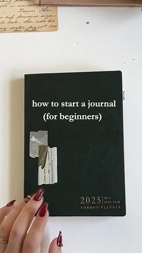 How To Start A Journal (for beginners)