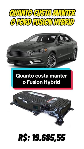 Quanto custa manter o Fusion Hybrid - Descubra os Custos de Manutenção