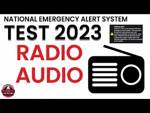 2023 National EAS Test | US Radio Audio