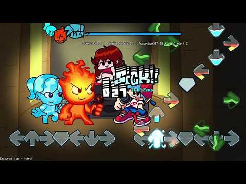 EXPURGATION 7 KEYS - FNF vs Fireboy & Watergirl (FNF Mods)