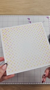 It's super easy to create fun, two-toned backgrounds with our NEW Ink & Twist Masks! #crafting #crafts #cardmaking #crafty #hobbies #hunkydory #hunkydorycrafts #stamping #ink | Hunkydory Crafts