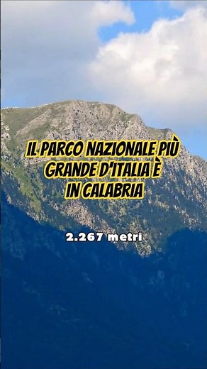 Il Parco Nazionale più grande d'Italia 🍃🌶️ #talkaboutthings #foryou #calabria #pollino #natura