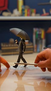 122K views · 1.6K reactions | Beautiful Rainy Stop Motion ☔️ by unpopanimation  Gene Kelly - Singin in the Rain #animation #stopmotion #art #creativity | Fubiz | Facebook