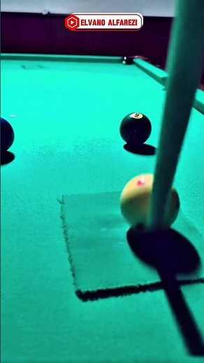 TARGET BALL OBSTACLED? This is the secret of the ball jumping technique! 🤯#shorts #billiards #pool