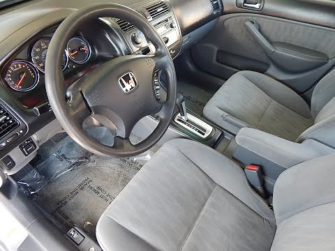 2003 Honda Civic LX Sedan complete TEST DRIVE video review!
