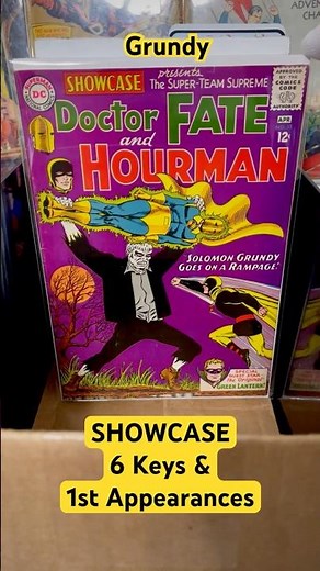 SHOWCASE - 6 Keys & 1st Appearances (Part 1) - Silver Age Comic Books