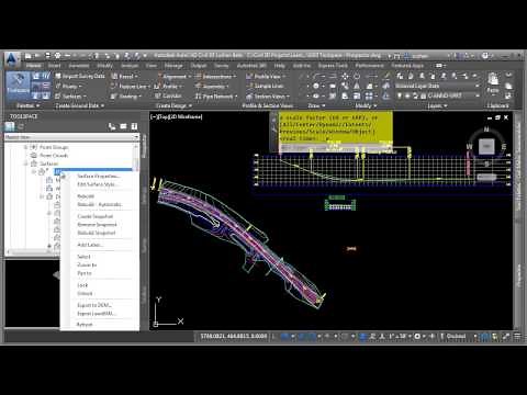 AutoCAD Civil 3D 2015 Tutorial | Tool Space - Prospector
