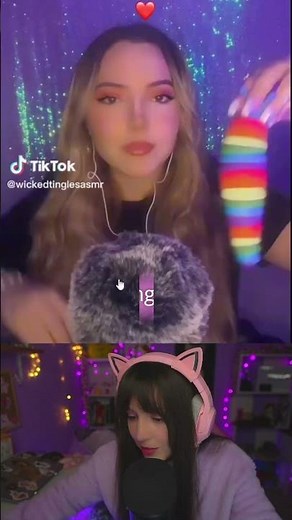 ⭐ASMR Reacting to TikTok ASMR [Sub] Let's see...