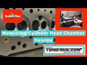 Classic Mini tech. Measuring cylinder head chamber volume, how to. Simple step by step guide.