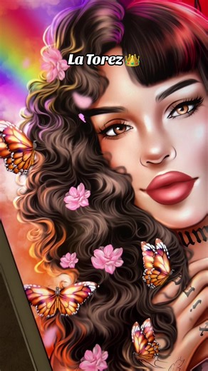 La Torez 👑 - Illustration de La Toreuse en Vrai Visage Robot | Procreate Art