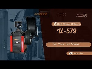 How to Use U-579 Self-Calibrating Computer 20 Languages Wheel Balancer without Laser